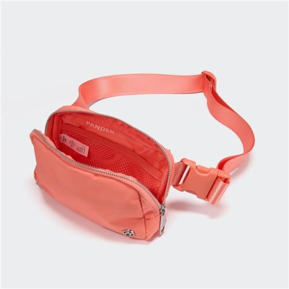 Belt Bag, Fashion Waist Packs, Coral - Picture 5 of 6
